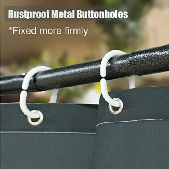 Science Shower Curtain Funny Maniac Sceientist Warning Bath Curtains Decor Sets - Picture 5 of 6